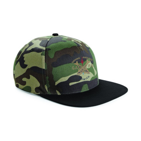 Camouflage Snapback Cap - GAPS