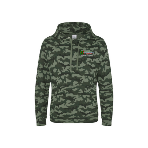 Camo Hoodie - Angling Cymru Game Anglers