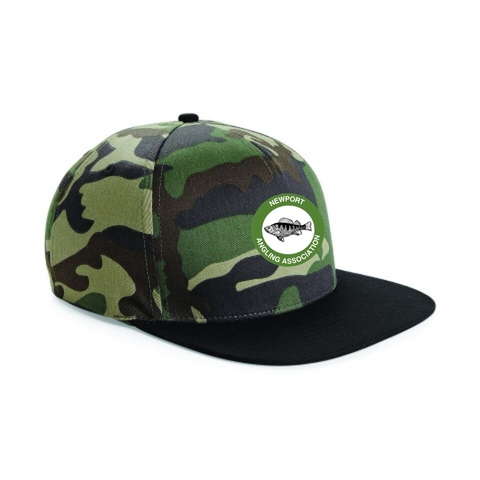 Camouflage Snapback Cap - Newport