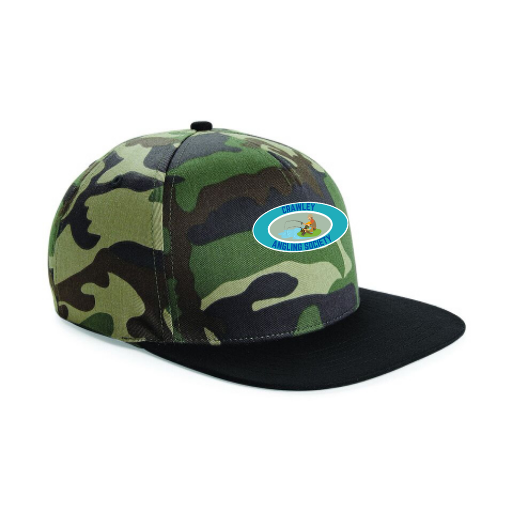 Camouflage Snapback Cap - CAS